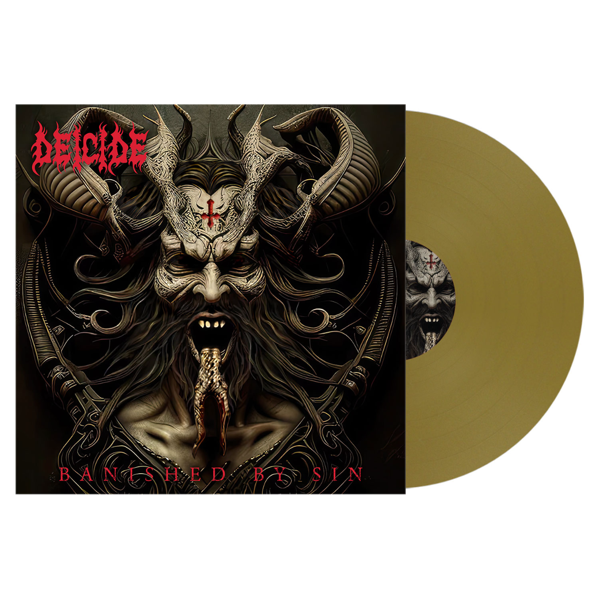 Deicide - Banished By Sin (Indie Exclusive, Clear Vinyl, Gold) | Vinyl