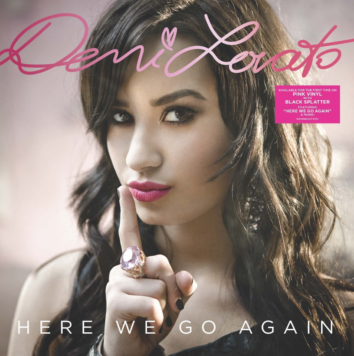 Demi Lovato | Here We Go Again [Pink/Black Splatter Lp] | Vinyl
