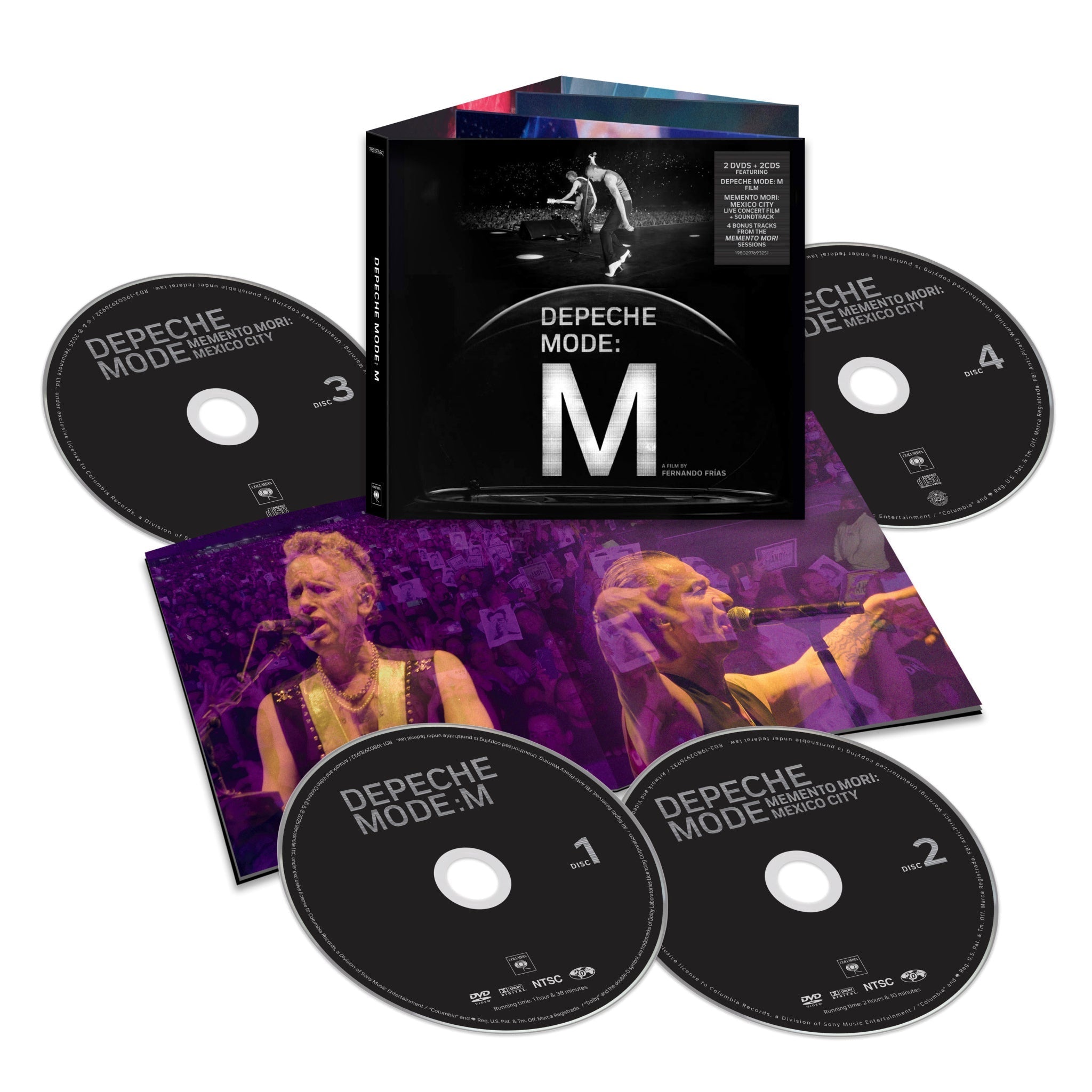 Depeche Mode | Depeche Mode: M (Live) [2DVD + 2CD] | DVD