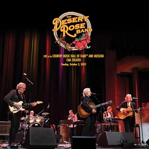 Desert Rose Band | Live At The Country Music Hall Of Fame 10-2-22 (Ruby Red Vinyl) 2Lp | Vinyl