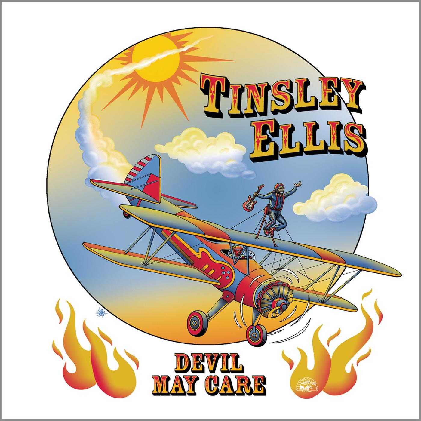 Tinsley Ellis | Devil May Care (TRANSLUCENT RED VINYL) | Vinyl