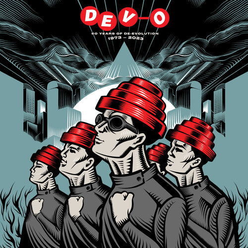 Devo | 50 Years Of De-evolution 1973-2023 (Rocktober) (Colored Vinyl, Red & Blue) (2 Lp's) | Vinyl