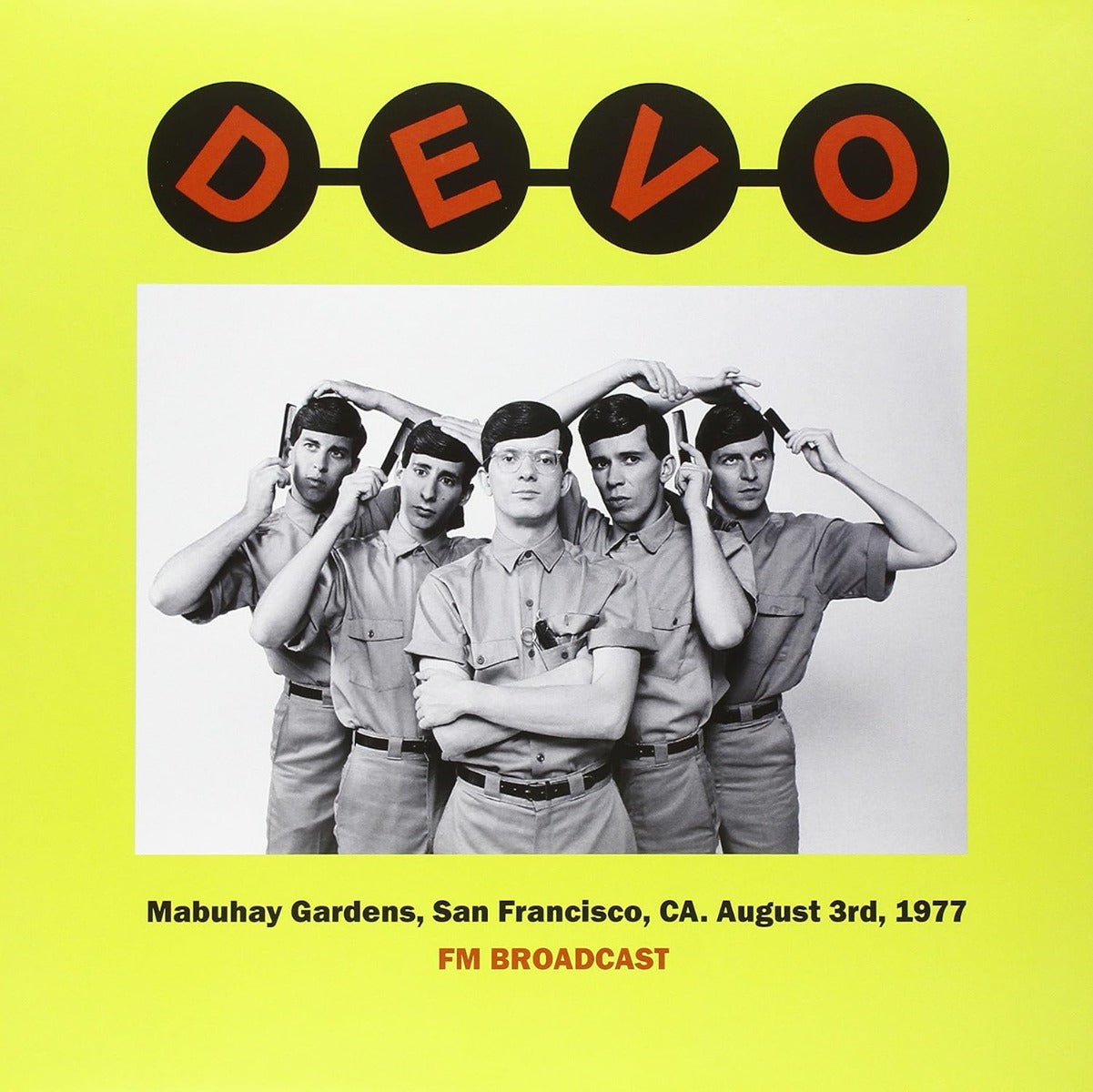 Devo - Mabuhay Gardens, San Francisco: August 3rd. 1977 [Import] | Vinyl