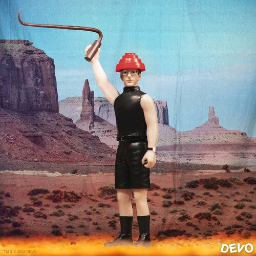 Devo | Super7 - Devo ReAction Figure Wave 1 - Whip It Mark Mothersbaugh (Collectible, Figure, Action Figure) | Action Figure