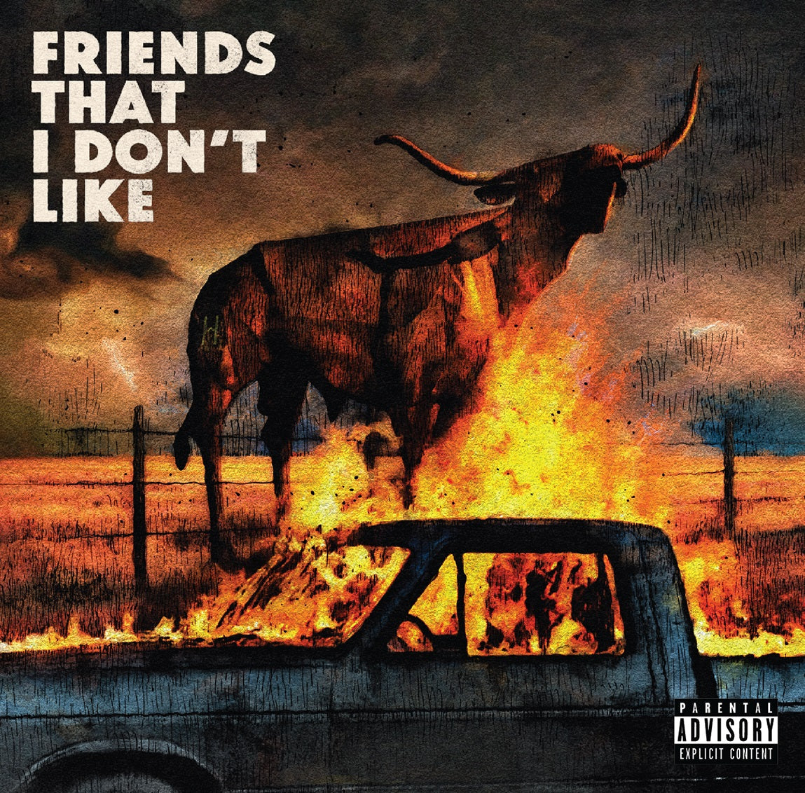 Dexter And The Moonrocks - Friends That I Don't Like (Indie Exclusive) [Blizzard Blue LP] | Vinyl