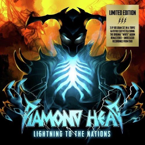 Diamond Head | Lightning To The Nations (The White Album) (Remastered 2021) (3 Lp's) | Vinyl