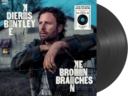 Dierks Bentley - Broken Branches [Jet Black Lp] | Vinyl