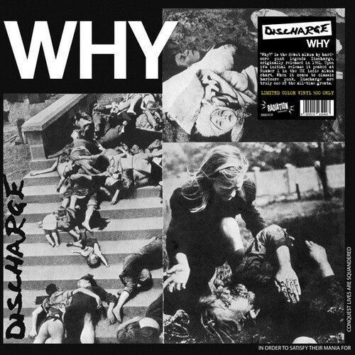 Discharge | Why (Colored Vinyl, Red) | Vinyl