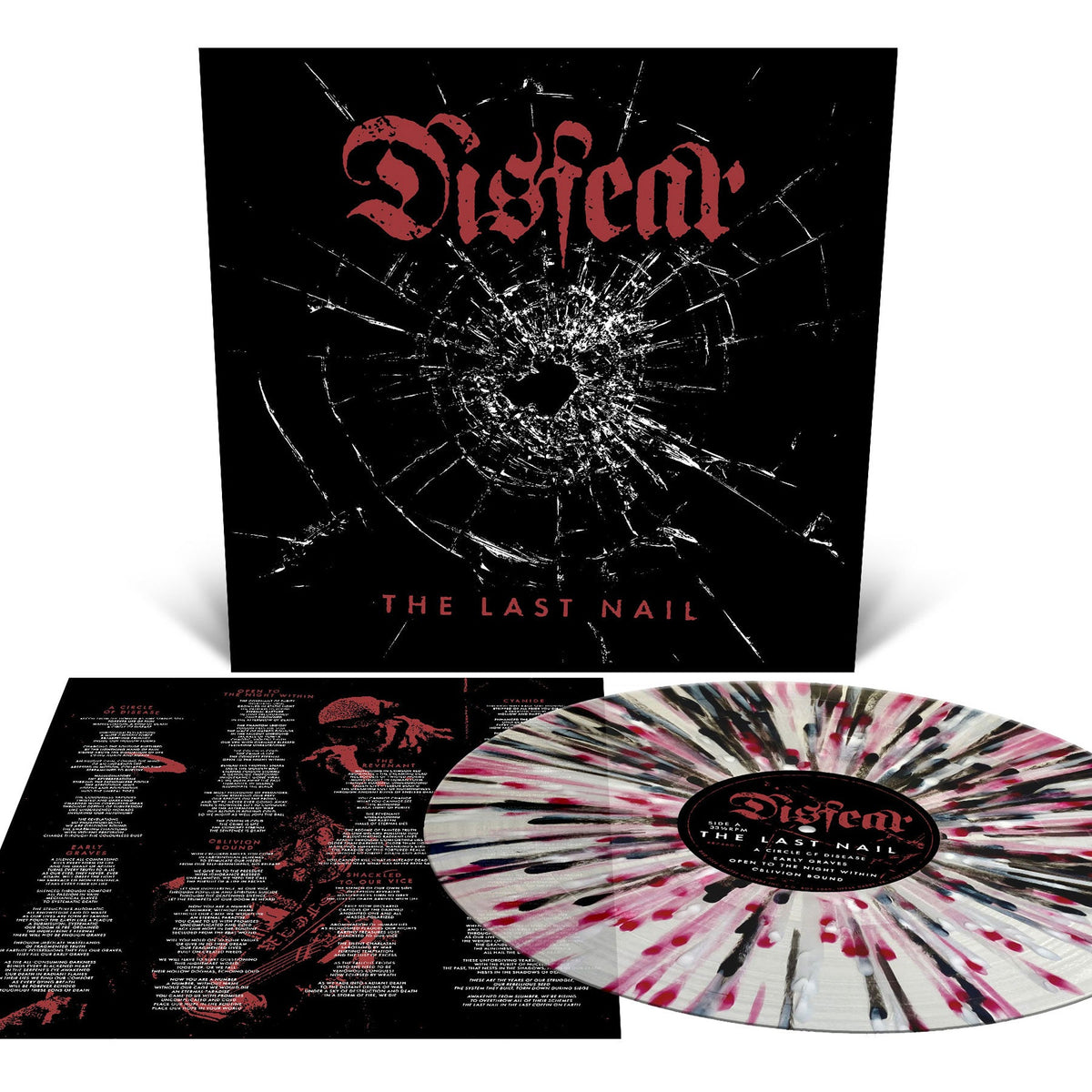 Disfear - The Last Nail (Indie Exclusive) [Clear With Splatter Vinyl] | Vinyl