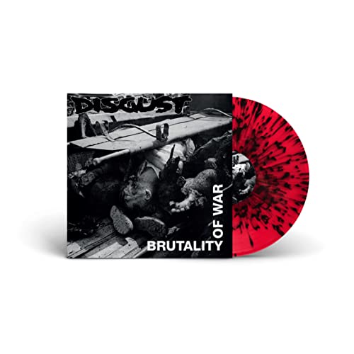 Disgust - Brutality Of War (Red W/ Black Splatter Vinyl) | Vinyl
