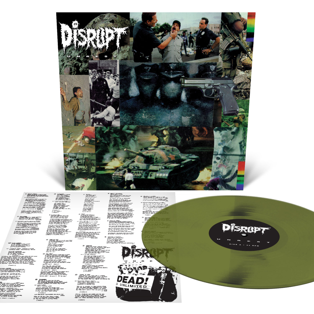 Disrupt | Unrest (Colored Vinyl, Swamp Green) | Vinyl