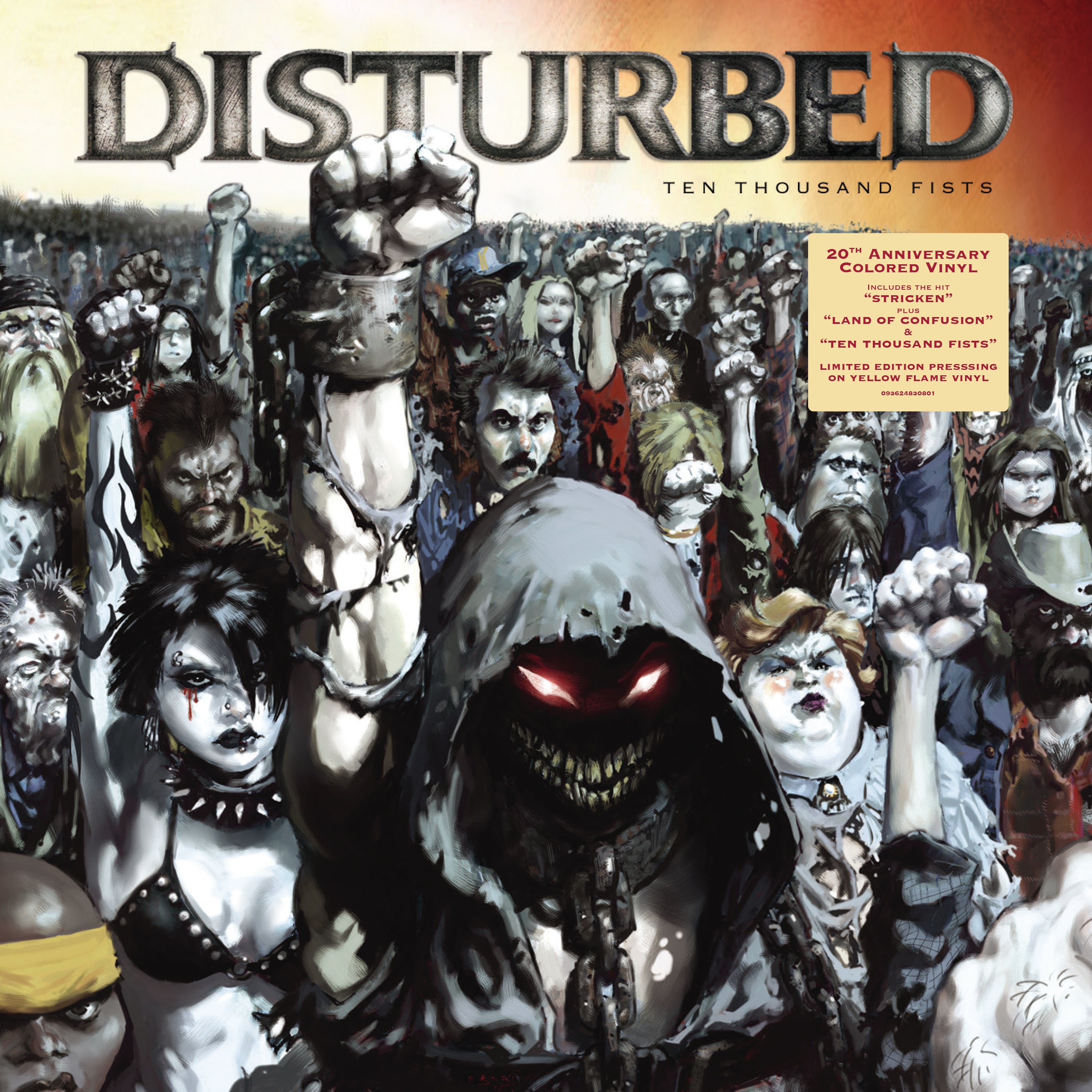 Disturbed | Ten Thousand Fists (Yellow Flame 2Lp) | Vinyl