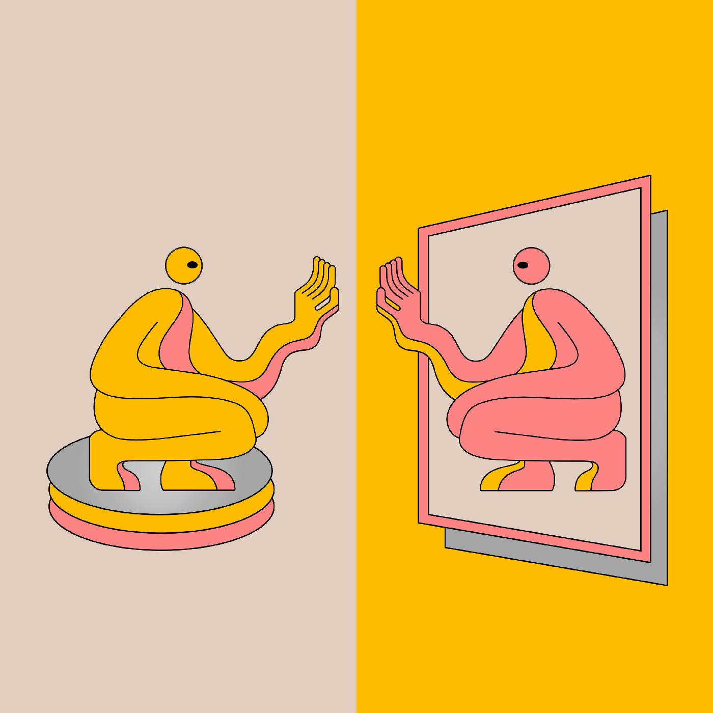 Dj Seinfeld | Mirrors (Indie Exclusive Pink & Yellow Vinyl) | Vinyl