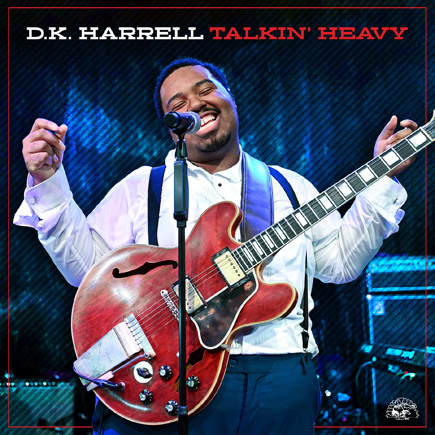 D.K. Harrell - Talkin' Heavy (Translucent Blue Vinyl) | Vinyl