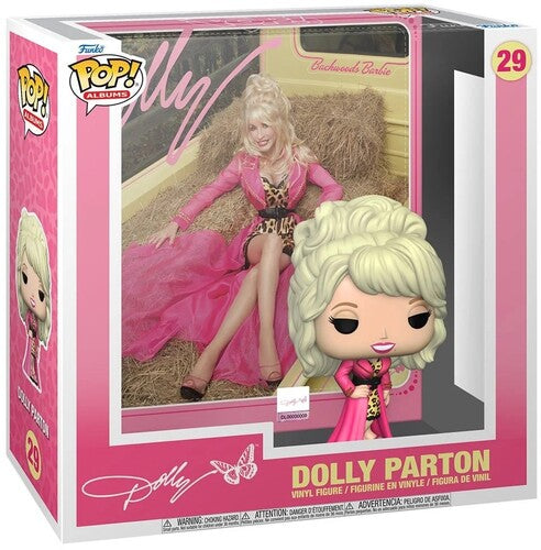 Dolly Parton - FUNKO POP! ALBUMS: Dolly Parton - Backwoods Barbie (Large Item, Vinyl Figure) | Action Figure