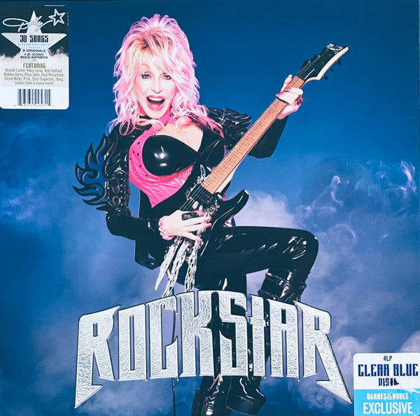 Dolly Parton | Rockstar (Limited Edition, Clear Blue Colored Vinyl) (4 Lp's) (Box Set) | Vinyl