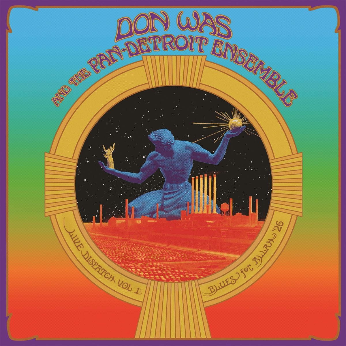 Don Was and the Pan-Detroit Ensemble - Live Dispatch Vol. 1: Blues for Allah '26 (Limited, Indie Exclusive) [Sky Blue Vinyl] | Vinyl