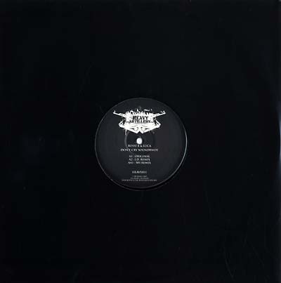 ROSSI B & LUCA - Don't Cry Soundbwoy | Vinyl