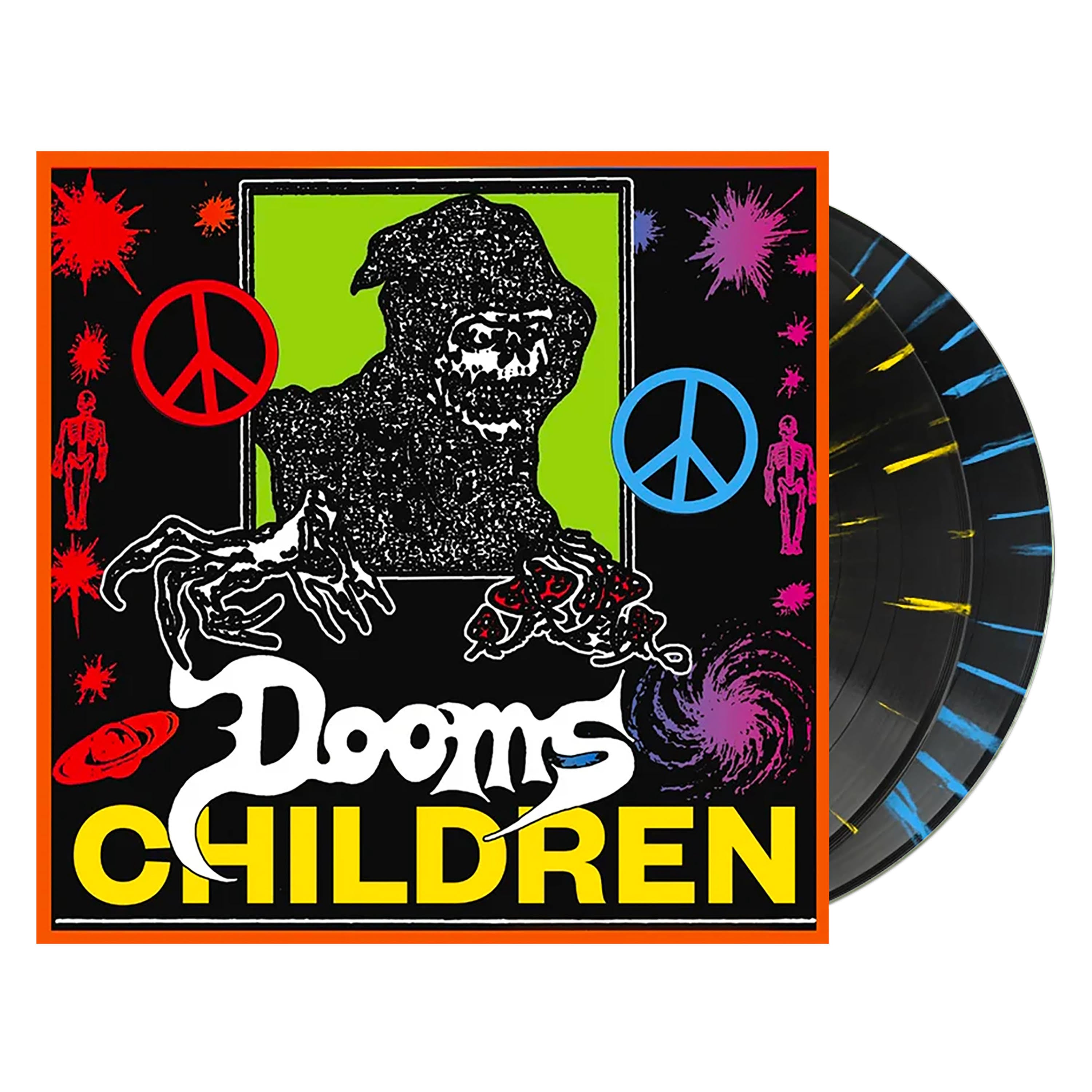 Dooms Children | Dooms Children [Black W/ Yellow Splatter & Black W/ Blue Splatter Vinyl] | Vinyl
