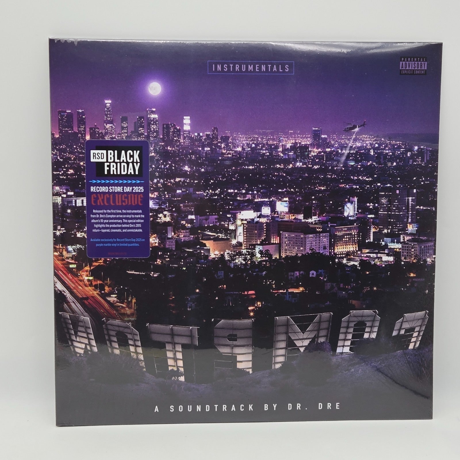 Dr. Dre | Compton (A Soundtrack By Dr. Dre) (Instrumental Edition) [2 Lp] [RSD 11.28.25] | Vinyl