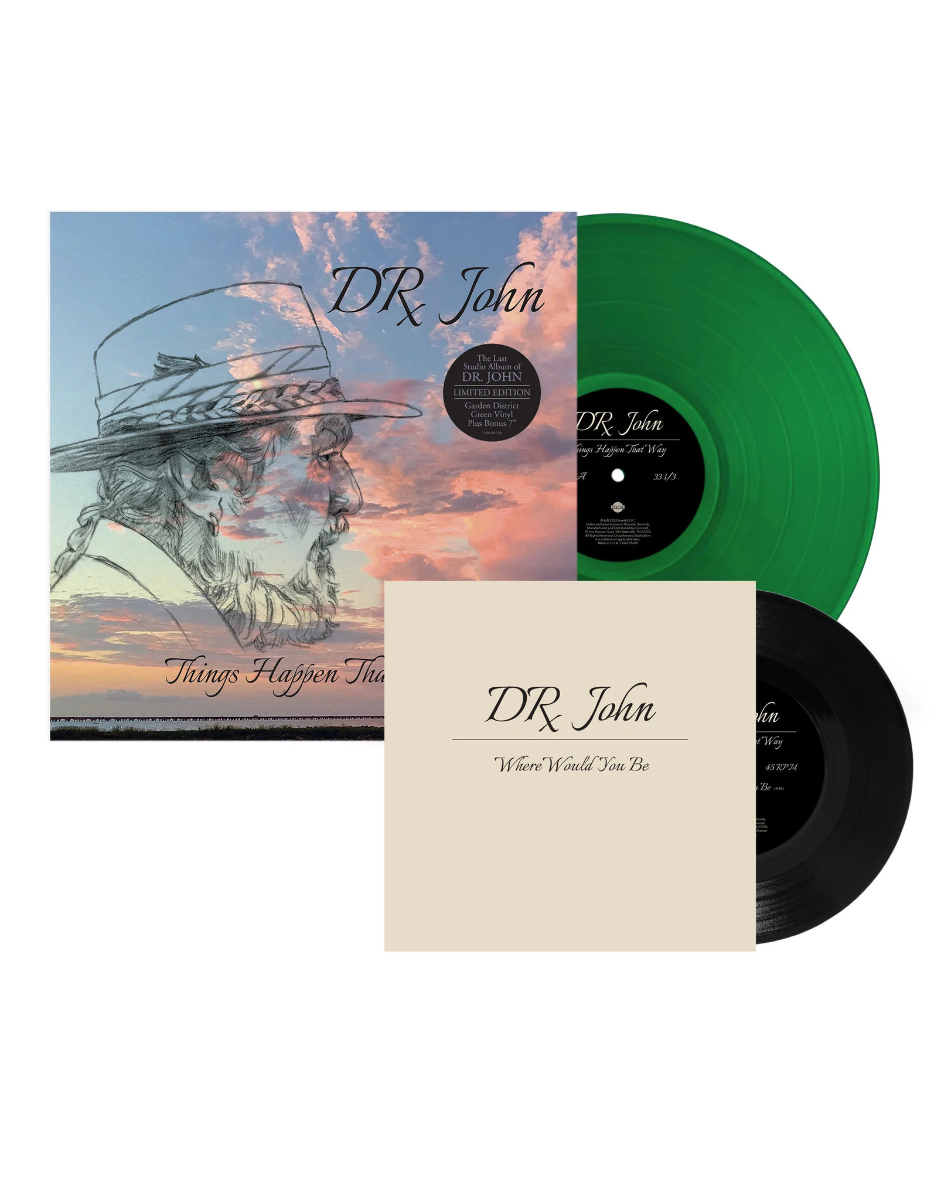 Dr. John | Things Happen That Way (Indie Exclusive, Garden District Green Colored Vinyl, With Bonus 7") | Vinyl