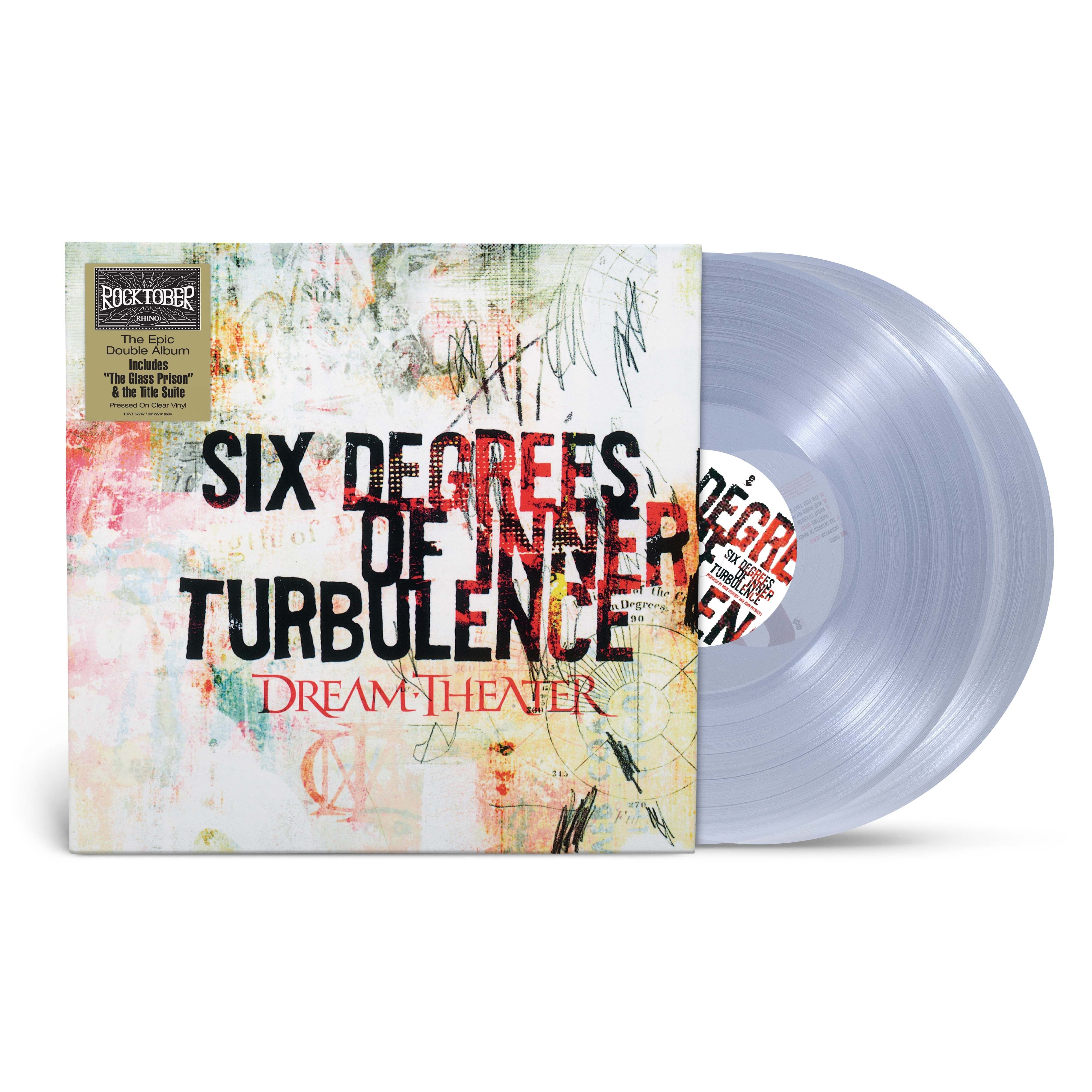 Dream Theater - Six Degrees of Inner Turbulence (RKTBR25) (2LP Clear Vinyl) | Vinyl