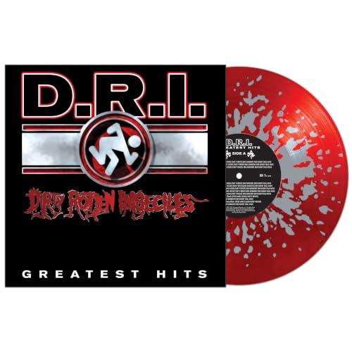 D.R.I. - Greatest Hits (Limited Edition) [Red/Silver Splatter Vinyl] | Vinyl