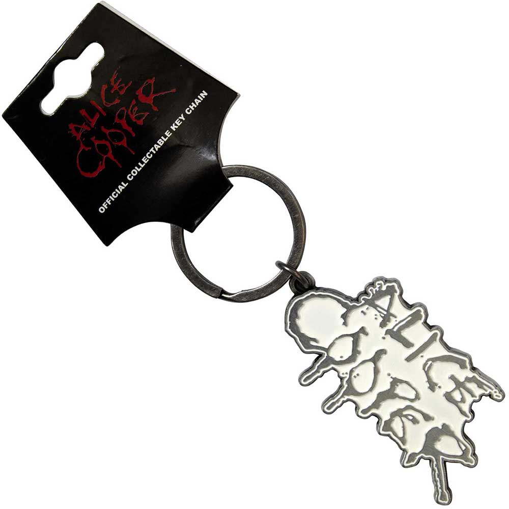 Alice Cooper | Dripping Logo Silver |