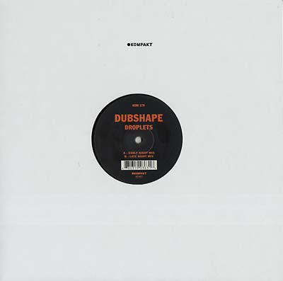 DUBSHAPE - Droplets | Vinyl