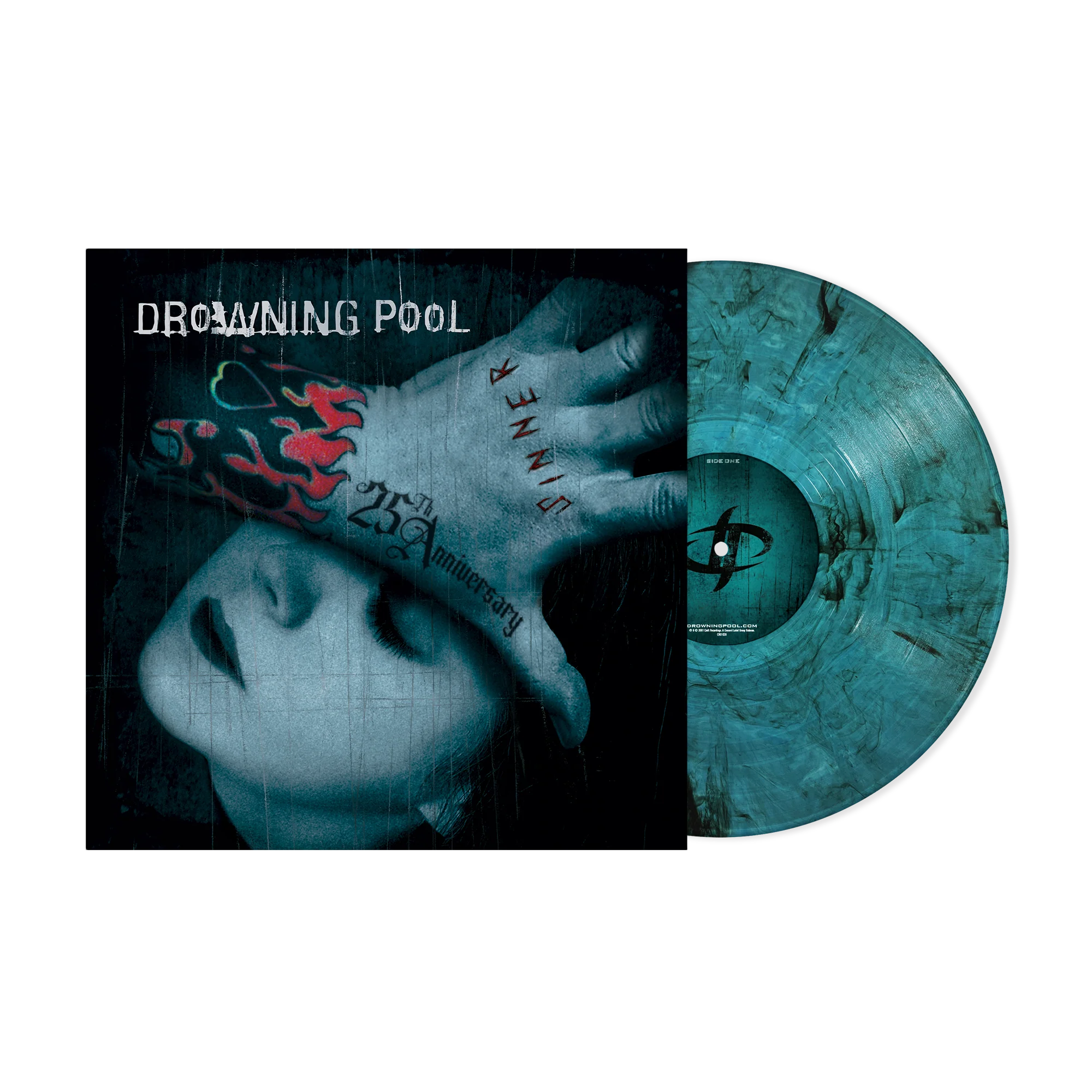 Drowning Pool - Sinner (25Th Anniversary Edition) [Sea Blue Smoke LP] | Vinyl