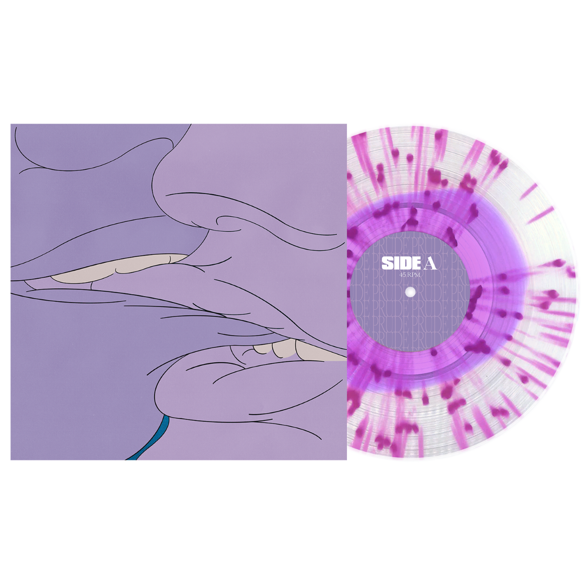 Drug Church | Prude (Indie Exclusive, Violet in Clear w/ Purple Splatter Colored Vinyl) | Vinyl