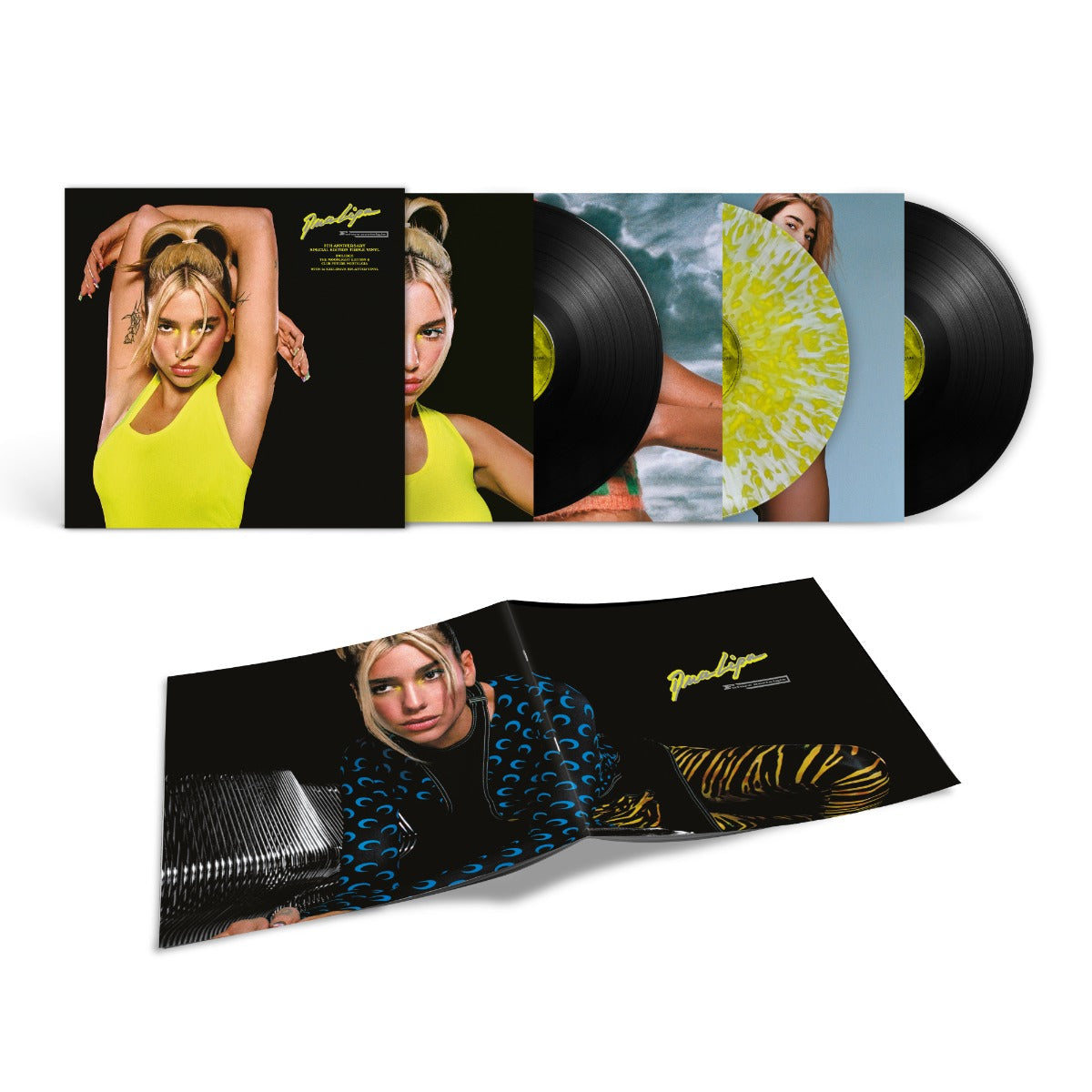 Dua Lipa - Future Nostalgia: 5th Anniversary Edition [Explicit Content] (Limited Edition Splatter vinyl) (3 Lp's) | Vinyl