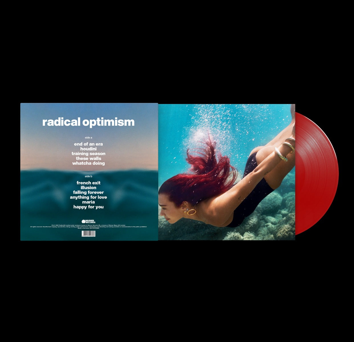 Dua Lipa | Radial Optimism (Indie Exclusive, Colored Vinyl, Red) | Vinyl - 0