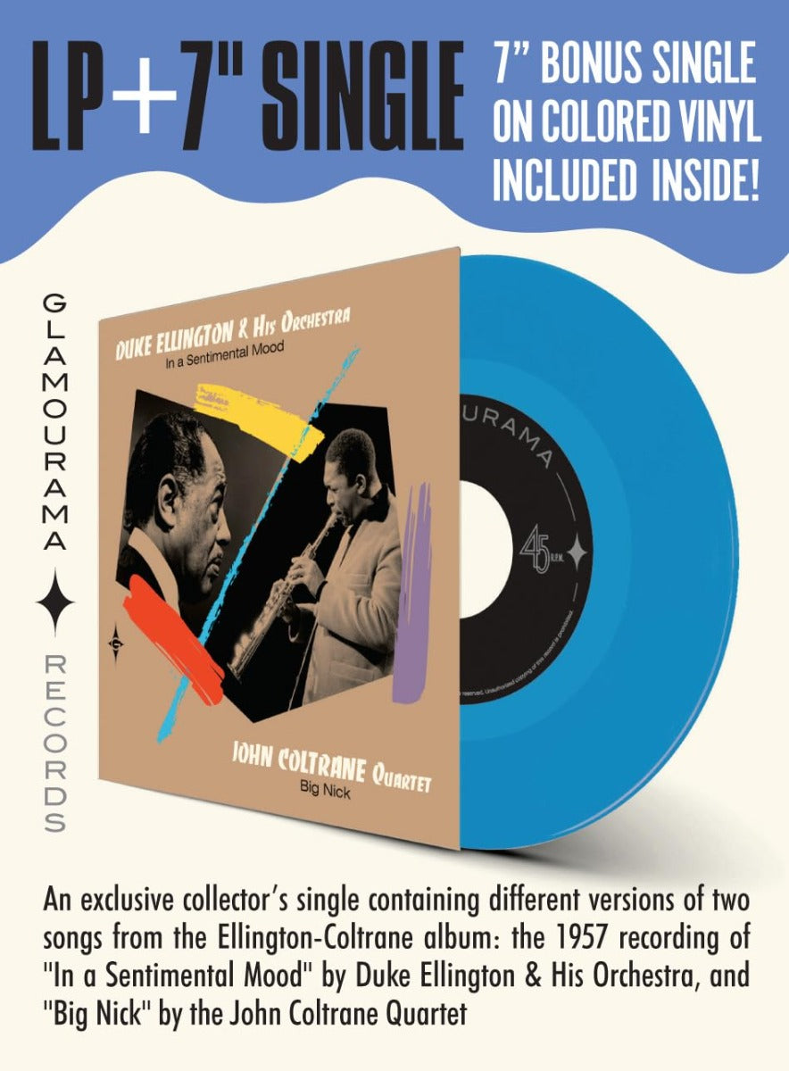 Duke Ellington & John Coltrane - Duke Ellington & John Coltrane (180 Gram Blue Colored Vinyl with Bonus 7-Inch) [Import] | Vinyl
