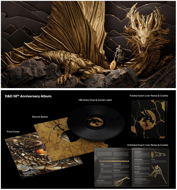 Dungeons & Dragons - Bardic Inspiration: A Musical Journey Through The Forgotten Realms | Vinyl