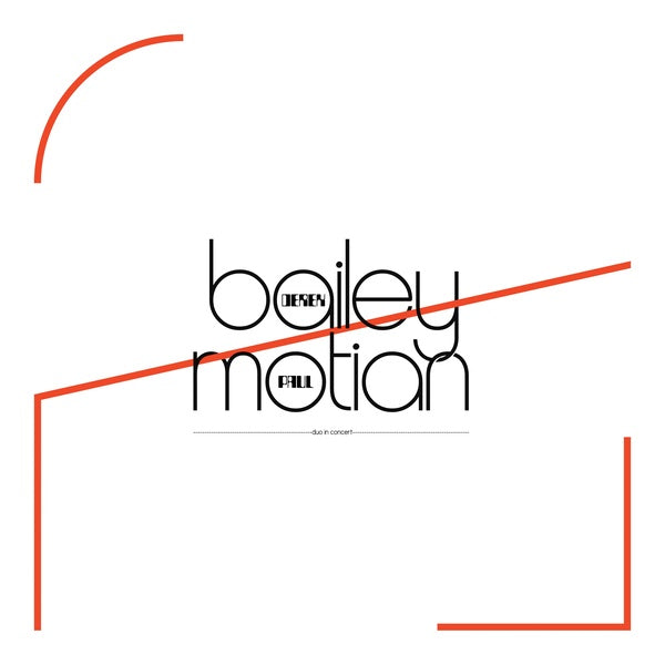 DEREK BAILEY & PAUL MOTIAN - Duo in Concert | Vinyl