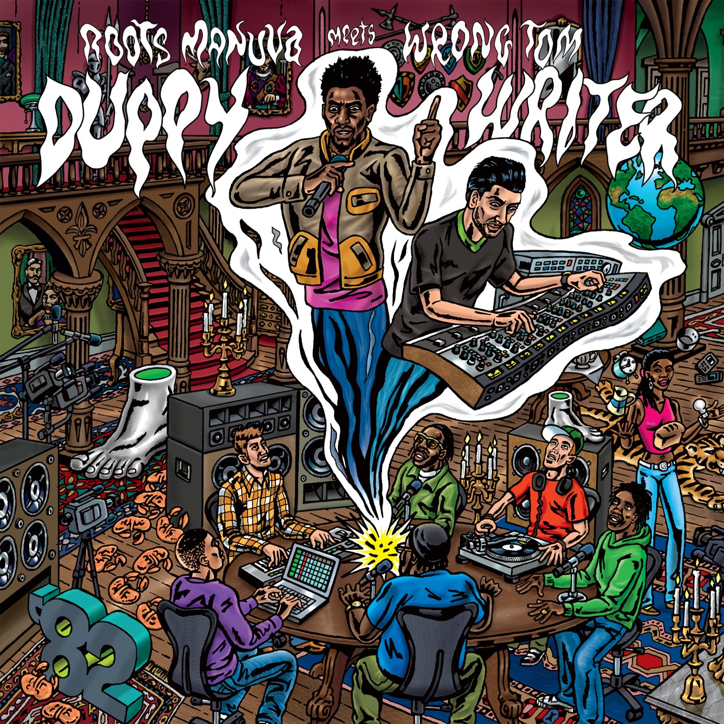 Roots Manuva meets Wrongtom - Duppy Writer | CD