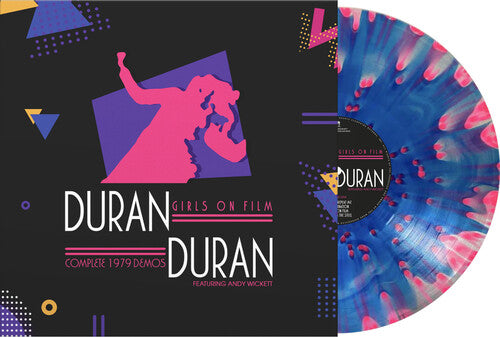 Duran Duran | Girls On Film - Complete 1979 Demos - BLUE W/ PINK DOTS | Vinyl