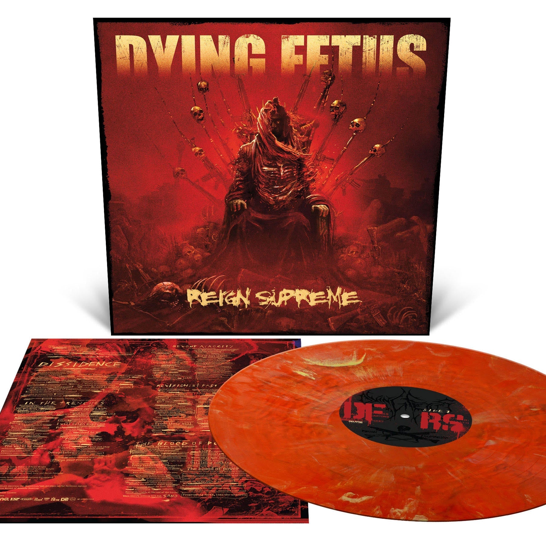 Dying Fetus - Reign Supreme [Ruby Shimmer Vinyl] | Vinyl