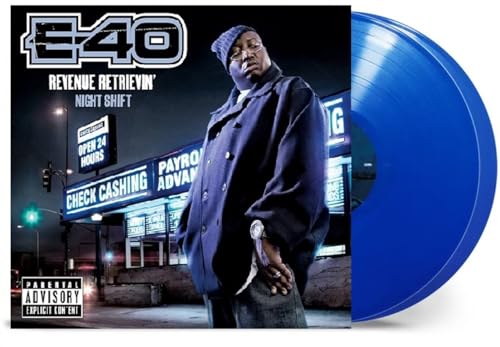 E-40 - Revenue Retrievin': Night Shift [Midnight Blue 2 LP] | Vinyl