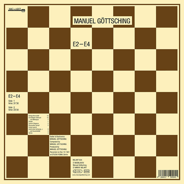 MANUEL GOTTSCHING - E2-E4 (35th Anniversary Edition) | Vinyl