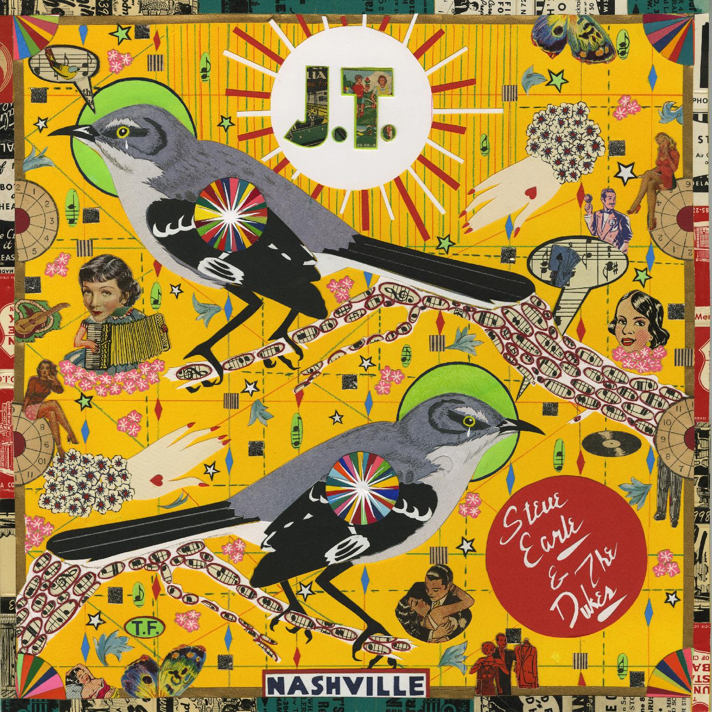 Steve And The Dukes Earle - J.T. (Indie Exclusive "Chicago Cubs" Red Vinyl) | Vinyl