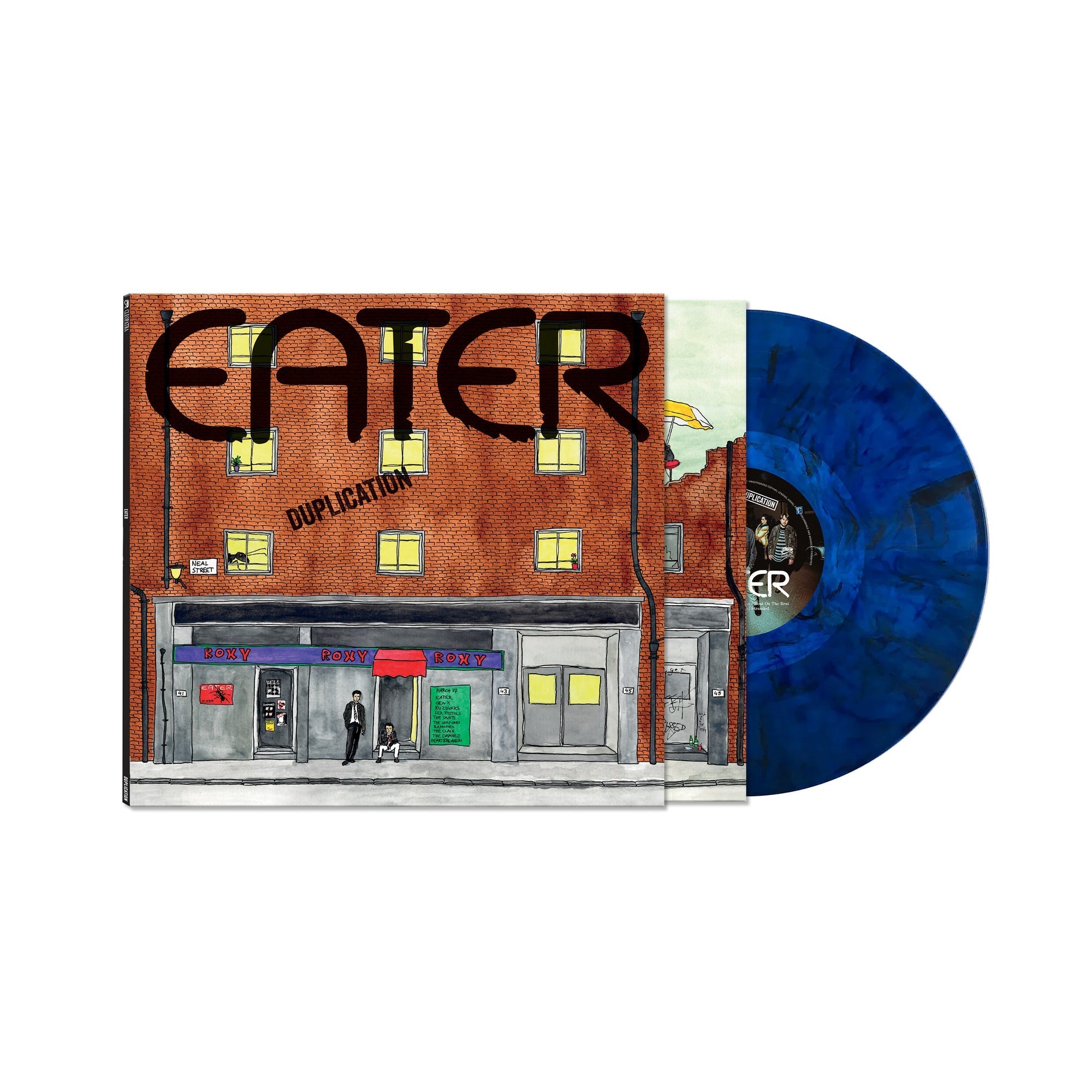Eater | Duplication [Limited Edition Blue Marble Vinyl] | Vinyl