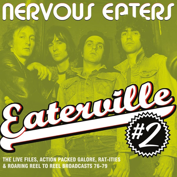 NERVOUS EATERS - Eaterville #2: The Live Files, Action Packed Galore, Rat-ities & Roaring Reel to Reel Broadcasts 76-79 | Vinyl