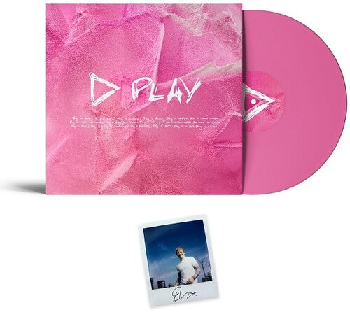 Ed Sheeran | Play Indie Exclusive (Pink Vinyl w/ Signed Polaroid) (Indie Exclusive, Photo / Photo Card, Gatefold LP Jacket) | Vinyl