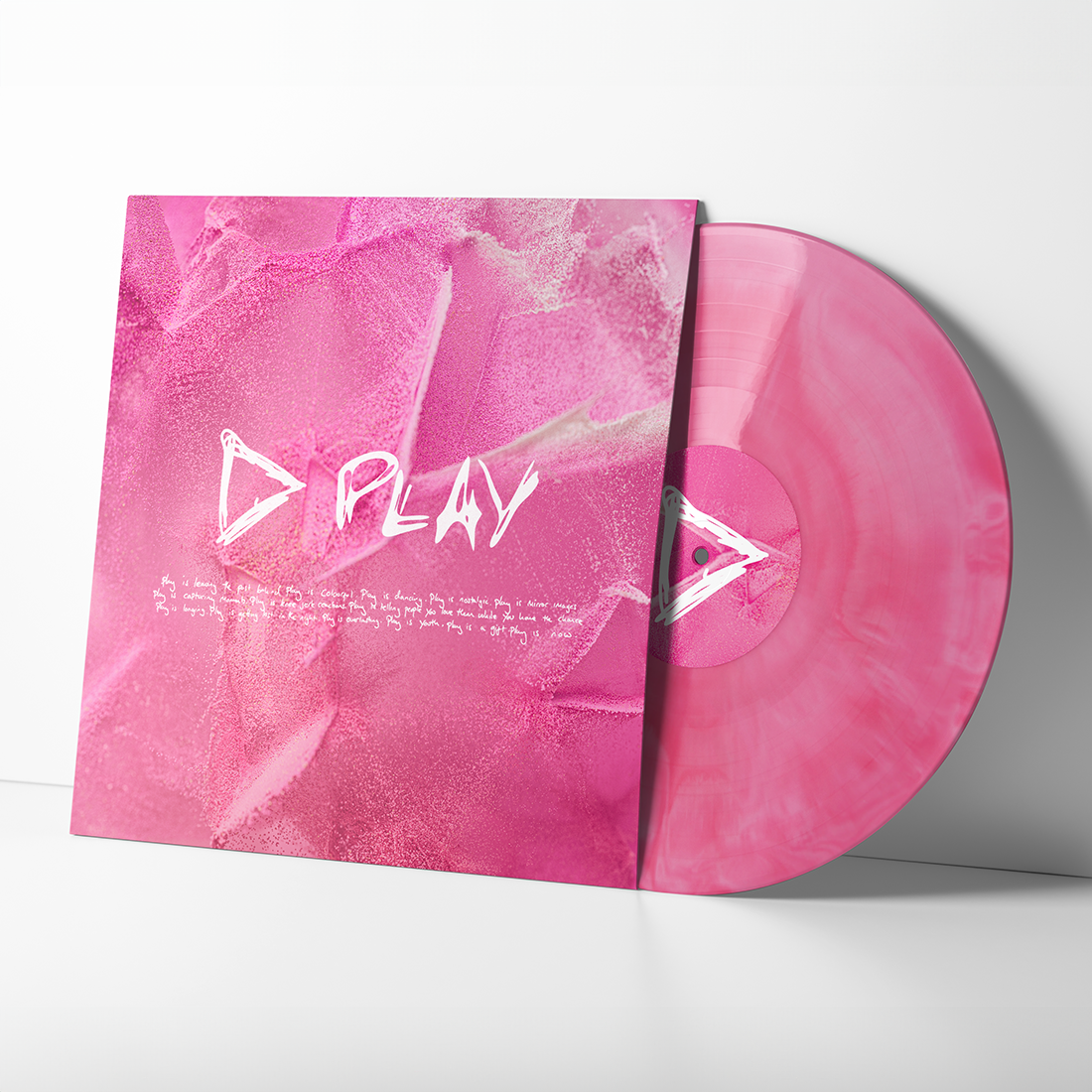 Ed Sheeran - Play (Indie Exclusive) (White & Pink Marbled Vinyl) | Vinyl