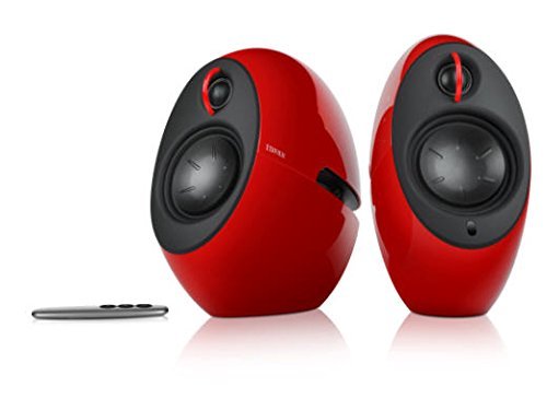 Edifier | Edifier - E25 (Luna Eclipse) - 2.0 Bluetooth Speaker System (Red) | Speakers