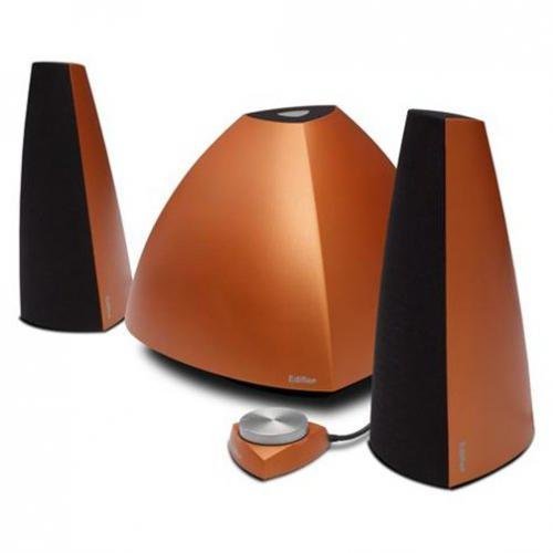 Edifier | Edifier - E3350BT (Prisma) - 2.1 Multimedia Speaker System with Bluetooth (Gold) | Speakers