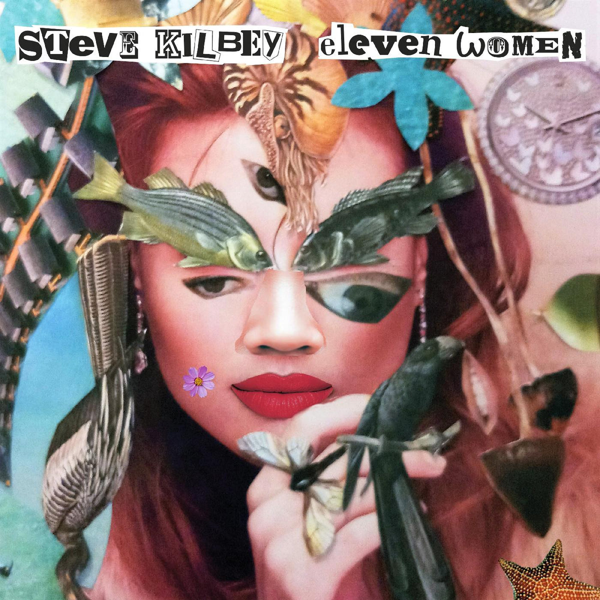 Steve Kilbey - Eleven Women (CLEAR WITH PINK, BLUE & GREEN SPLATTER VINYL) | Vinyl