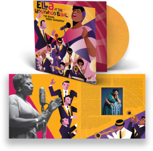 Ella Fitzgerald | Ella At The Hollywood Bowl: The Irving Berlin Songbook (1958) (Gold Vinyl) [Import] | Vinyl - 0
